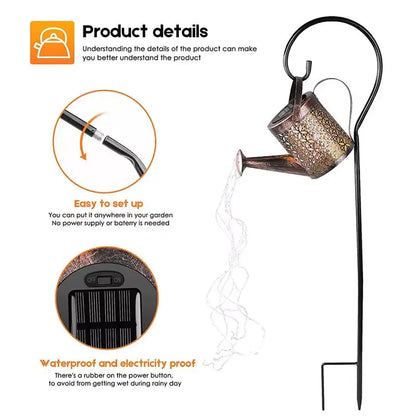 Solar LED "Sprinkle" Garden Lamp